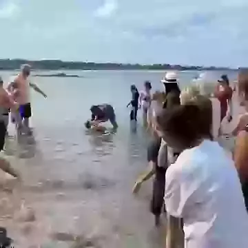 Annual Baptism on the Beach